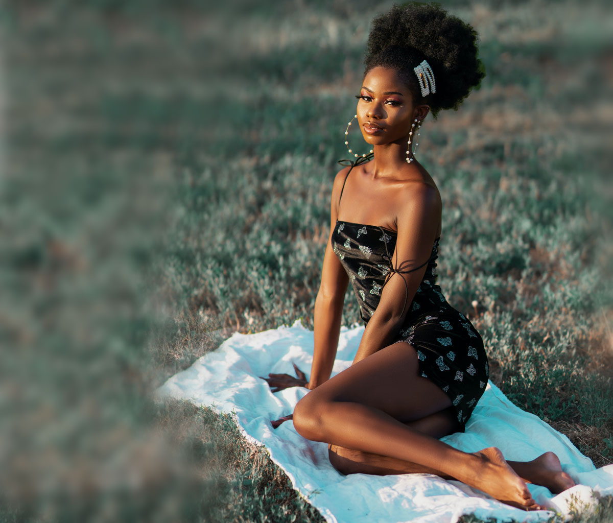 ebony hot young girl
