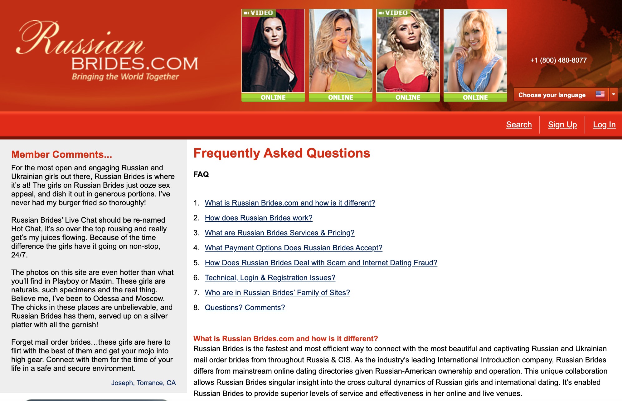 RussianBrides FAQ